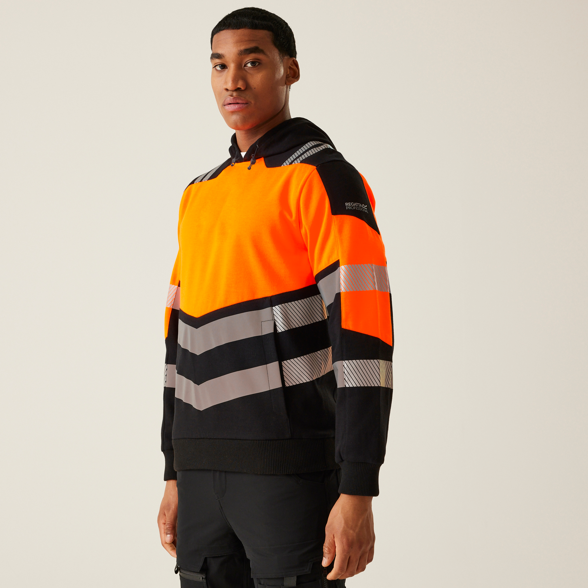 Regatta Professional Mens Hi-Vis X Pro Hoodie - Class 2