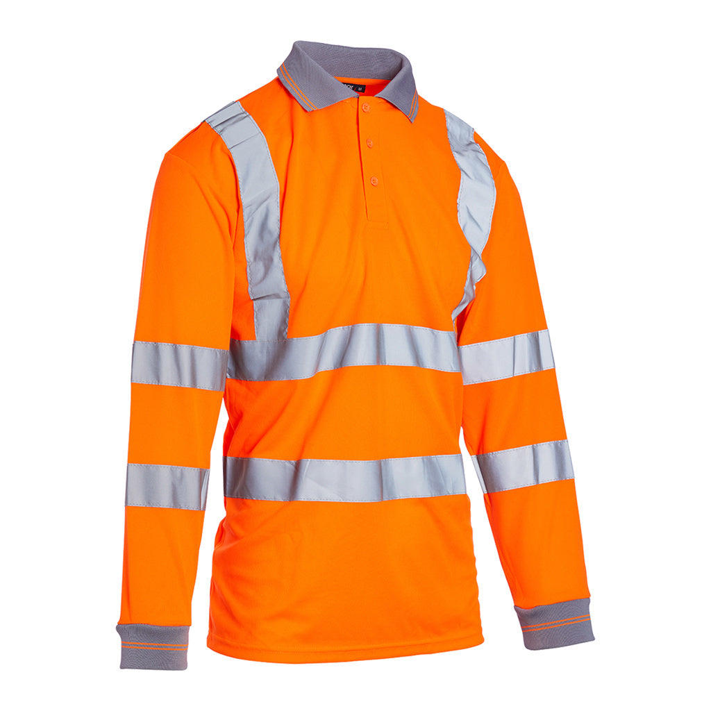 Blackrock Hi-Vis Polo Shirt Long Sleeve