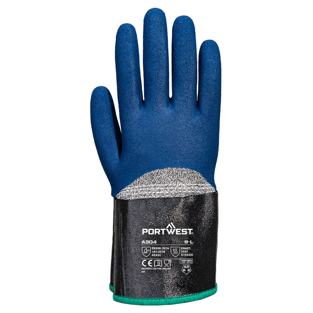 Portwest Grip C13 Nitrile Foam Extend Cuff Glove