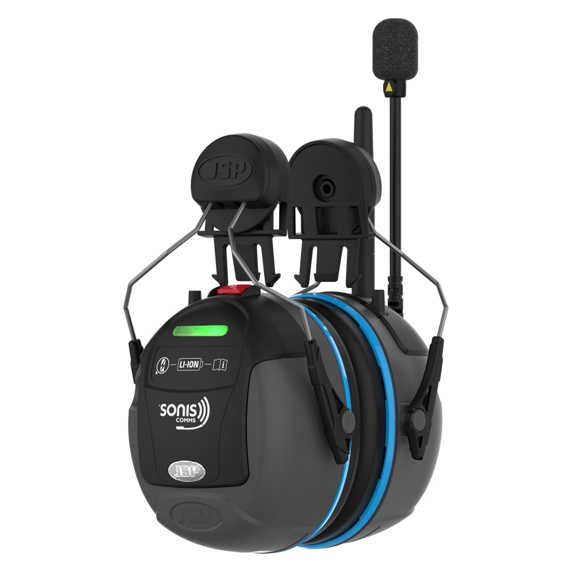 JSP Sonis Comms Helmet Mounted Communication Headset with Bluetooth Technology