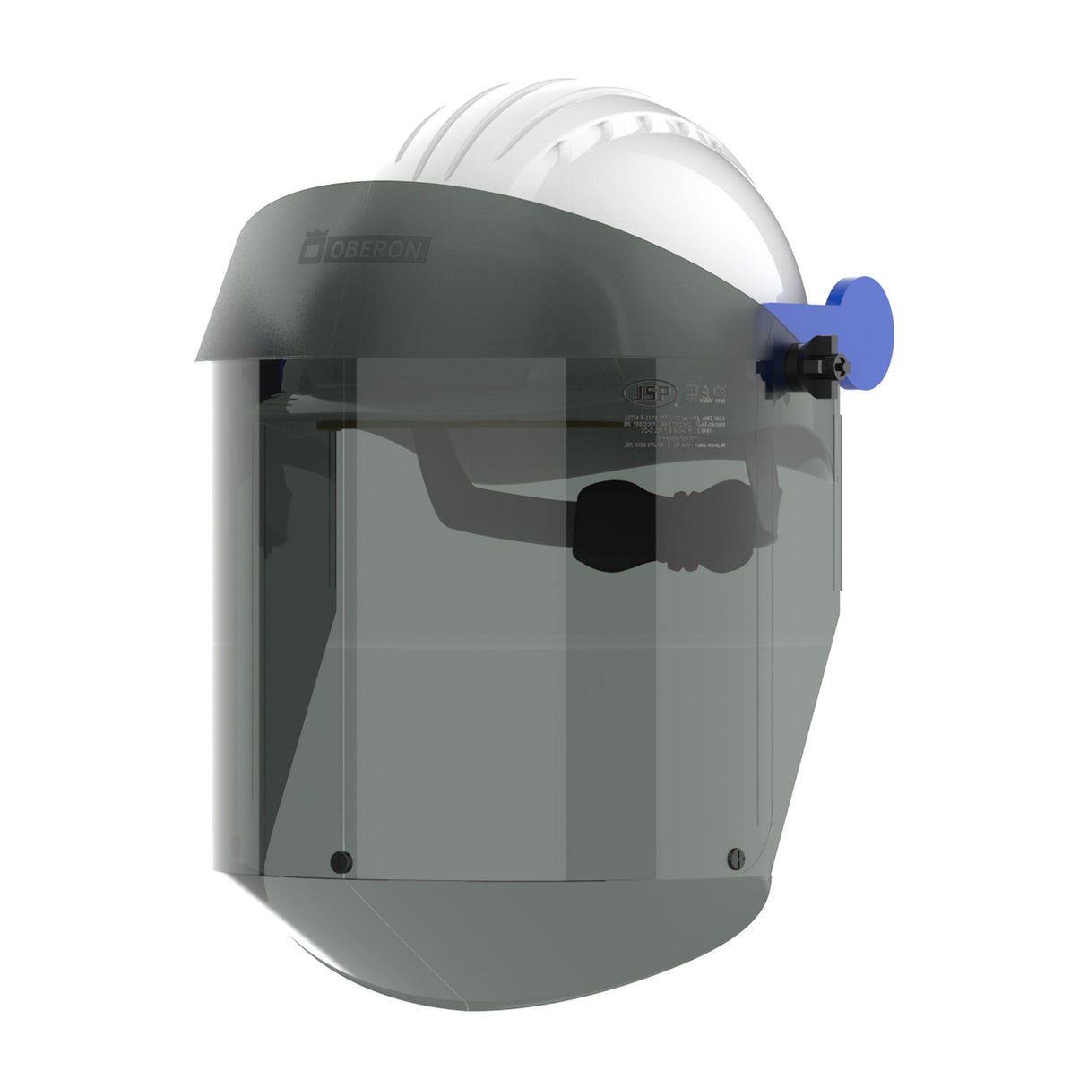 JSP AFP-25 Helmet Mounted Electrical Arc Faceshield with weight balancing system
