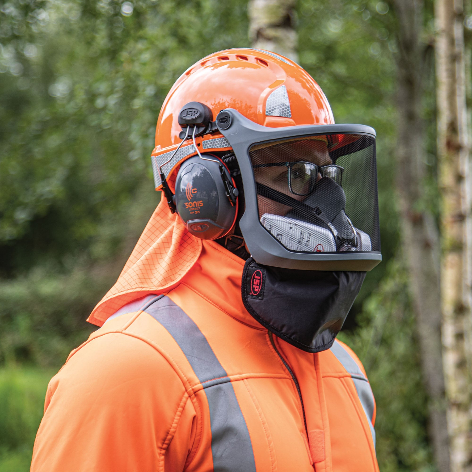 JSP EVOGuardM Forestry Throat Cover