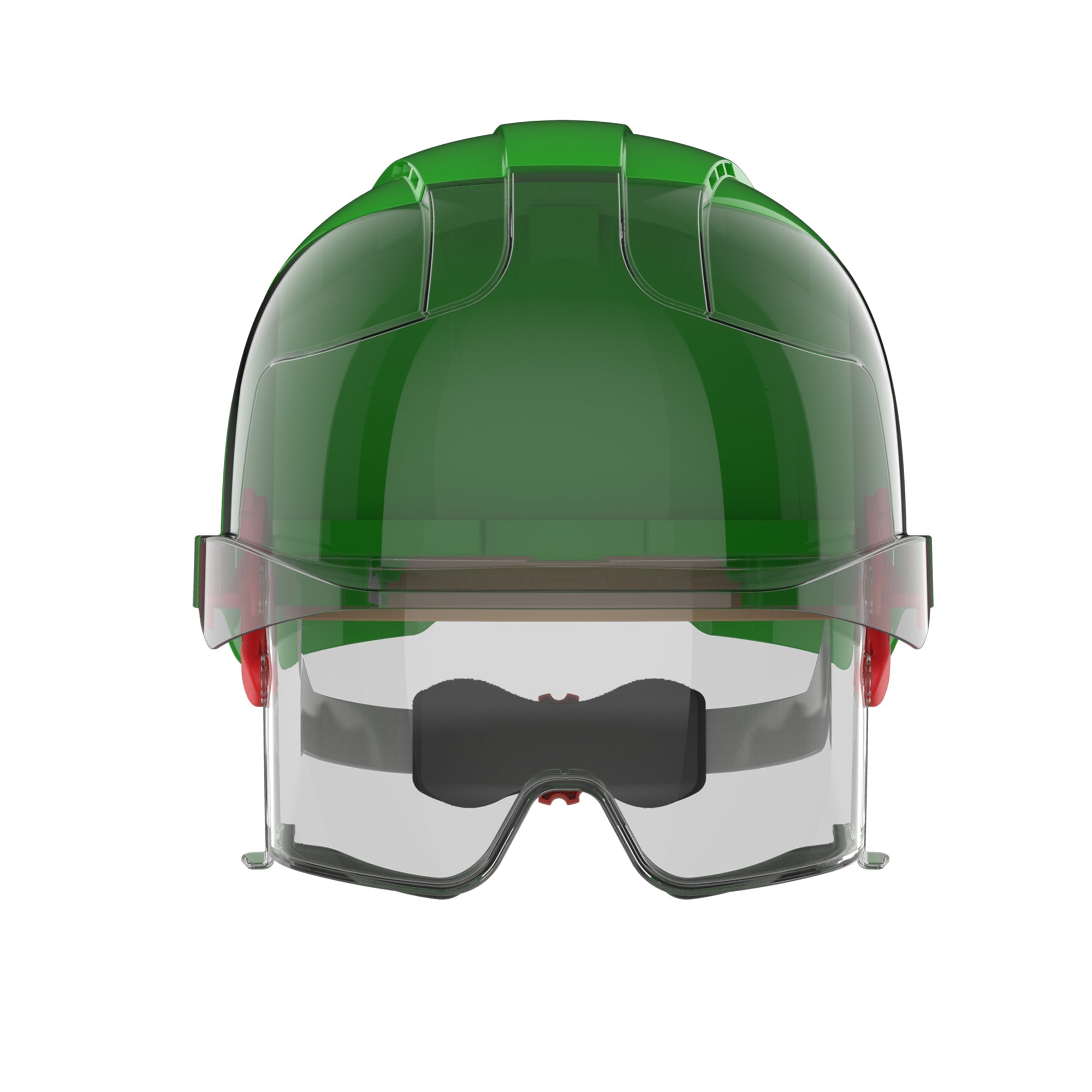 JSP EVO VISTAlens Safety Helmet with Integrated Eyewear