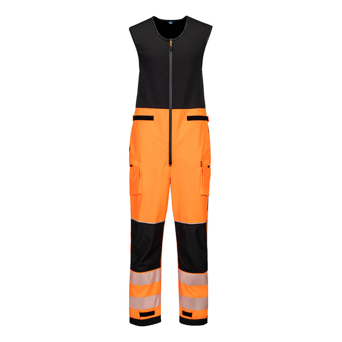 Portwest PW3 Hi-Vis Rain Salopettes (3L)