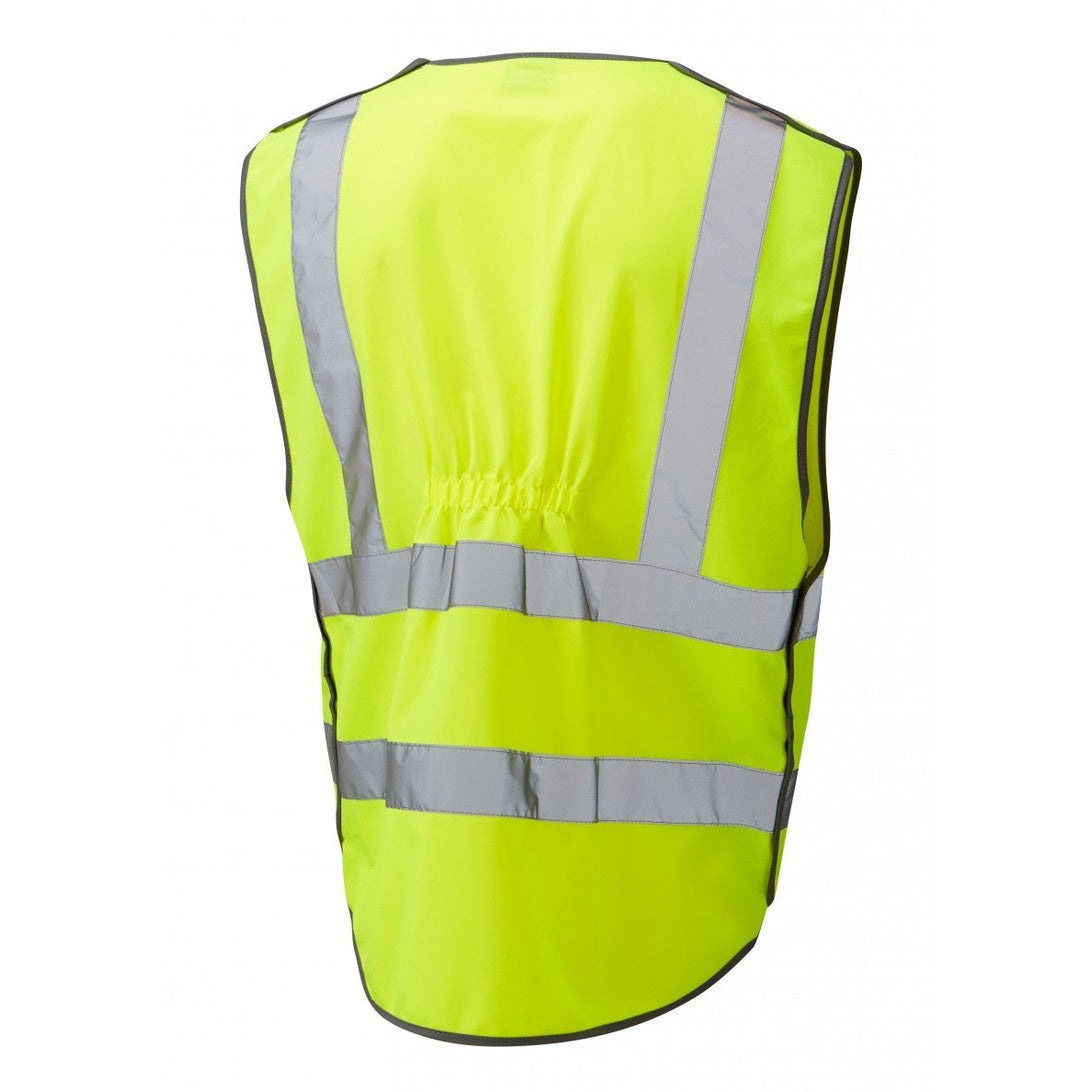 Leo Workwear BARNSTAPLE Leo EcoViz Rail Superior Waistcoat