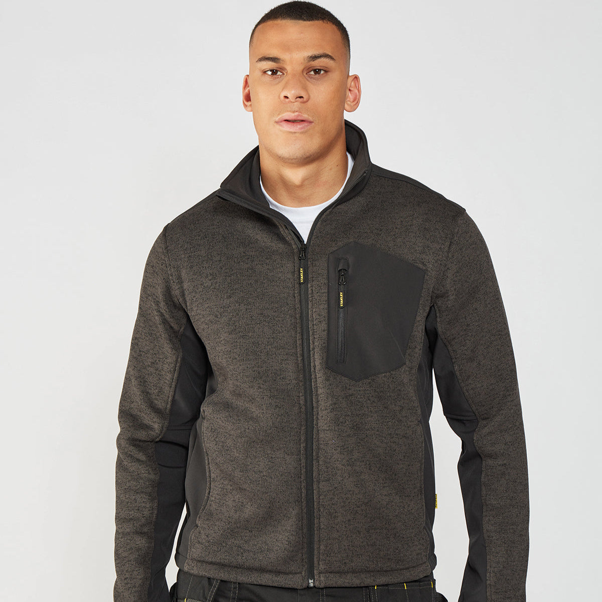 Stanley Workwear Brady Zip-Through Knitted Fleece