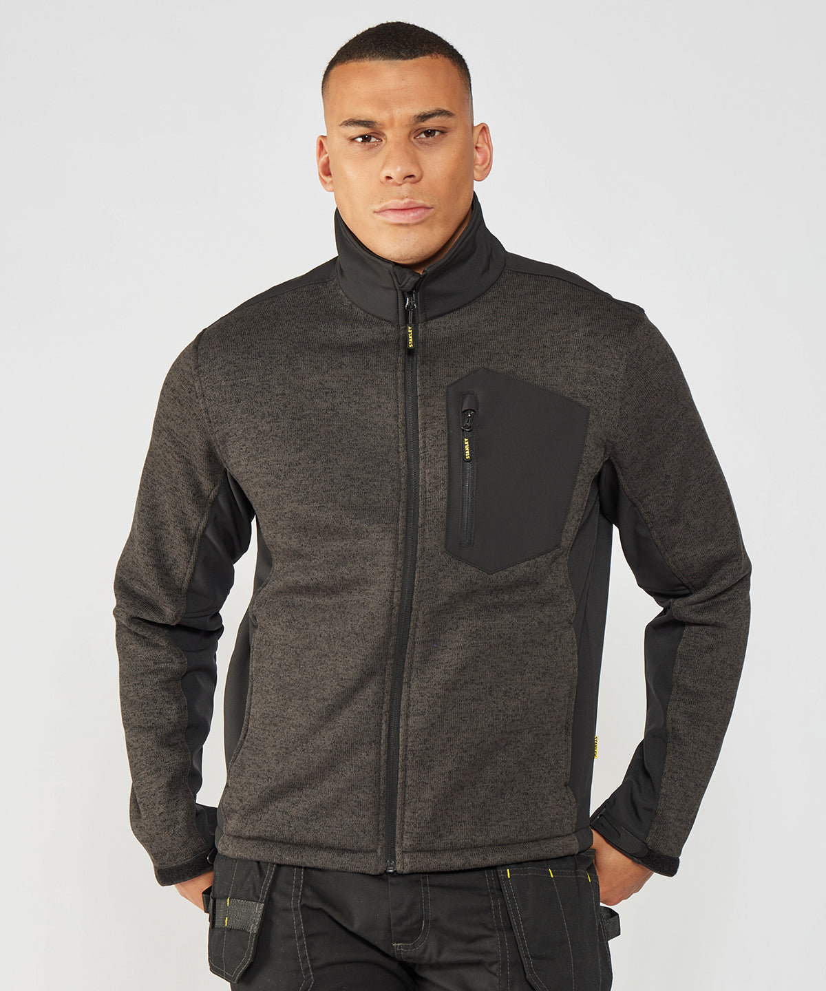 Stanley Workwear Brady Zip-Through Knitted Fleece