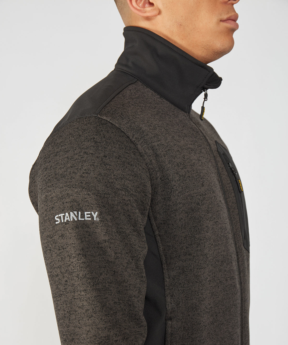 Stanley Workwear Brady Zip-Through Knitted Fleece