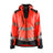 Blaklader Women's Hi-Vis Softshell Jacket 4791 #colour_red-hi-vis-black