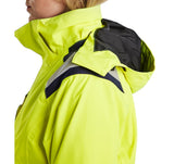 Blaklader Women's Hi-Vis Shell Jacket 4904 #colour_hi-vis-yellow-navy-blue