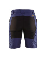 Blaklader Women's Service Shorts with Stretch 7149 #colour_navy-blue-black