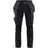 Blaklader Women's Craftsman Trousers with Stretch 7130 #colour_black