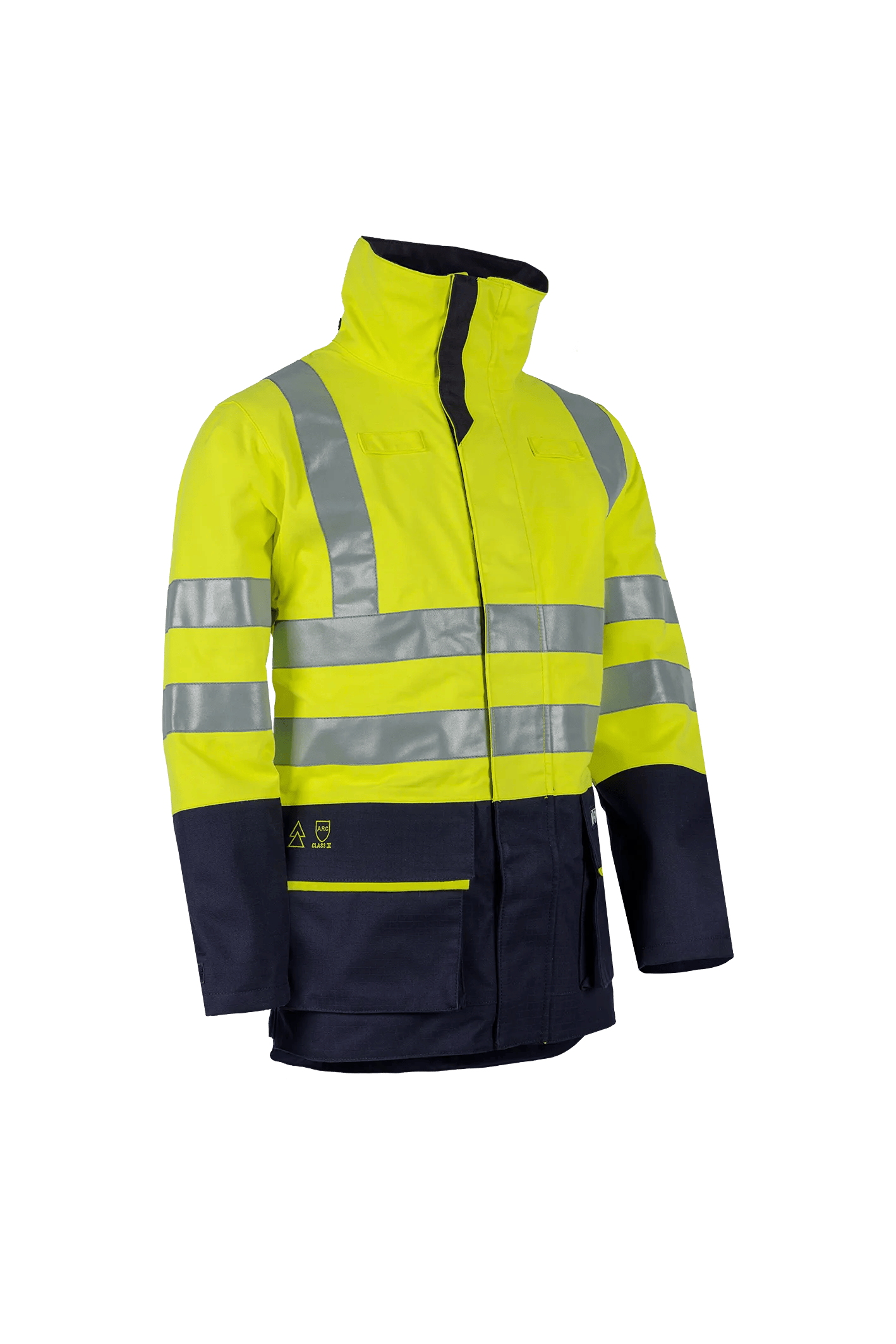 Sioen Kelford Hi-Vis Bomber Jacket With Arc Protection (Cl 2)