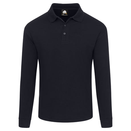 Orn Clothing Weaver Long Sleeved Poloshirt