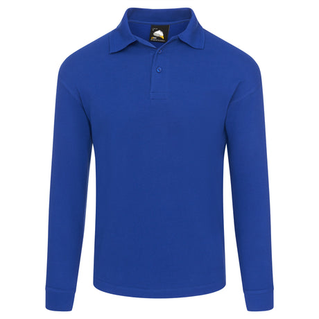 Orn Clothing Weaver Long Sleeved Poloshirt