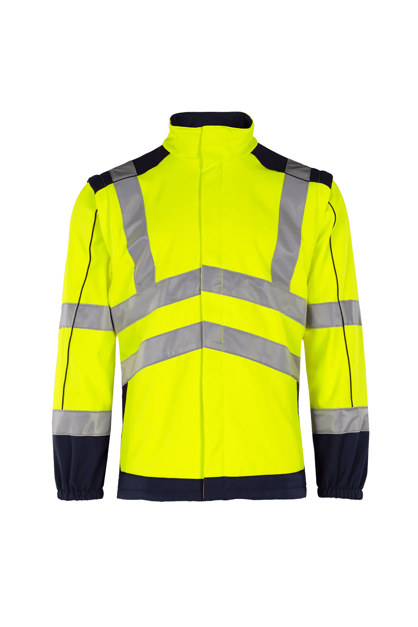 Sioen Drayton Hi-Vis Softshell Jacket With Detachable Sleeves