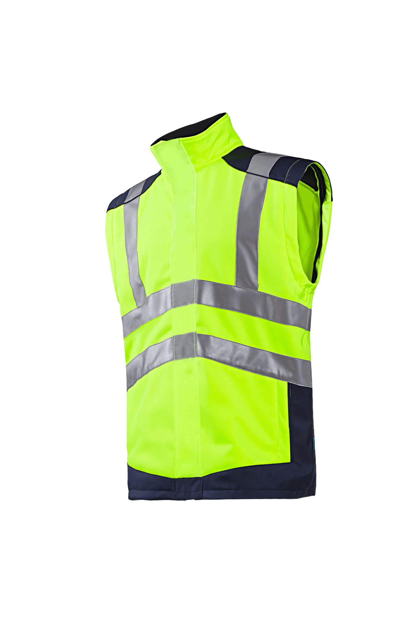 Sioen Drayton Hi-Vis Softshell Jacket With Detachable Sleeves