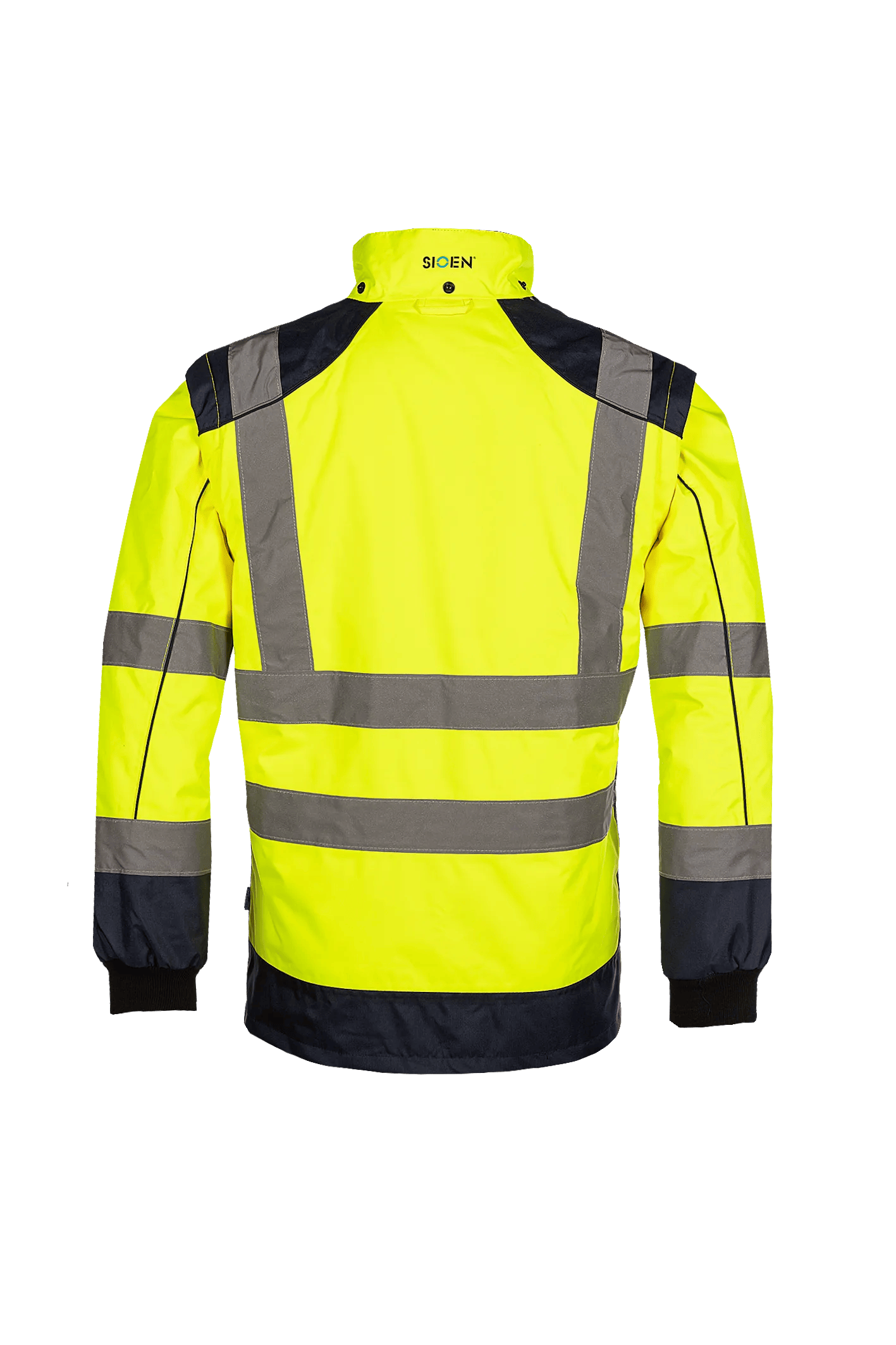 Sioen Alford Hi-Vis Bomber Jacket With Detachable Sleeves
