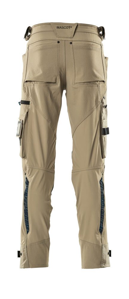 Mascot Advanced Trousers with Dyneema Kneepad Pockets - Light Khaki