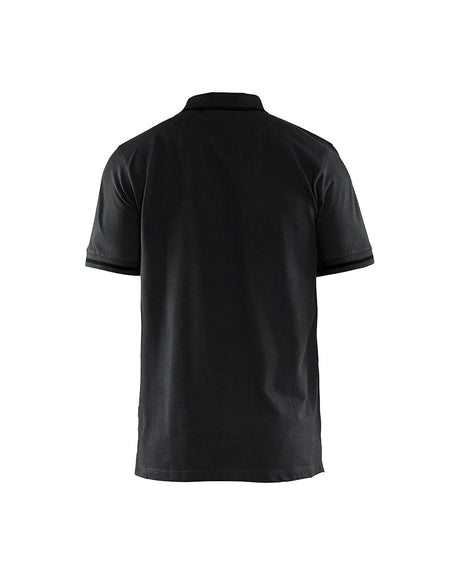 Blaklader Polo Shirt 3389 #colour_black-dark-grey