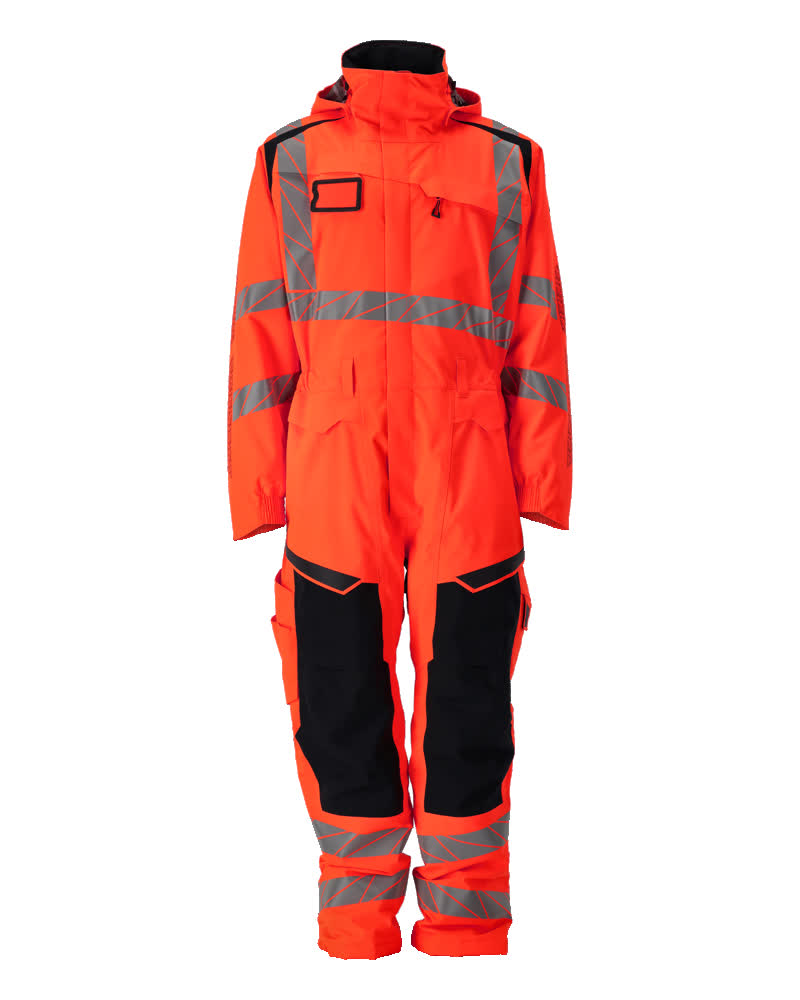 MASCOT Accelerate Safe Winter Boilersuit 19019 – Hi-Vis Insulated Waterproof