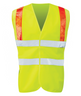 Orbit International Sica: Waistcoat With Red Braces