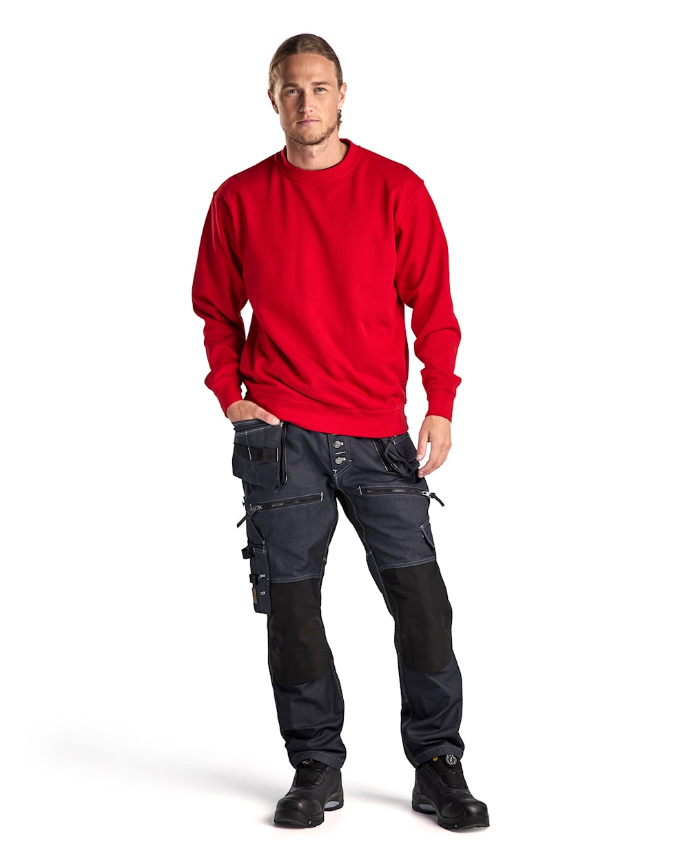 Blaklader Sweatshirt 3340 #colour_red