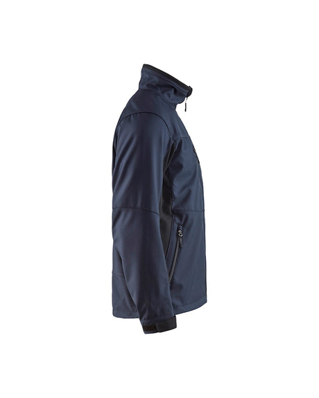 Blaklader Softshell Jacket 4950 #colour_dark-navy-black