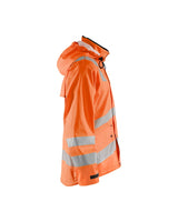 Blaklader Rain Jacket Hi-Vis Level 2 4302 #colour_orange