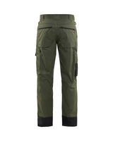 Blaklader Garden Trousers 1454 #colour_green-black