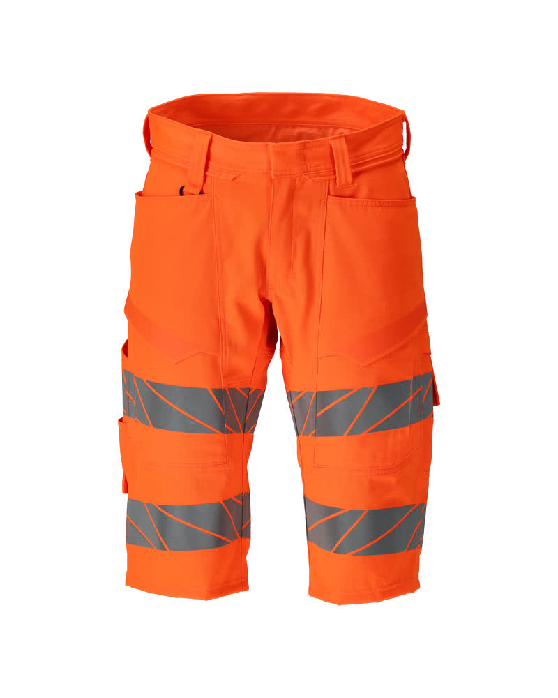 MASCOT Accelerate Safe Shorts 25049 â€“ Hi-Vis Stretch Work Shorts