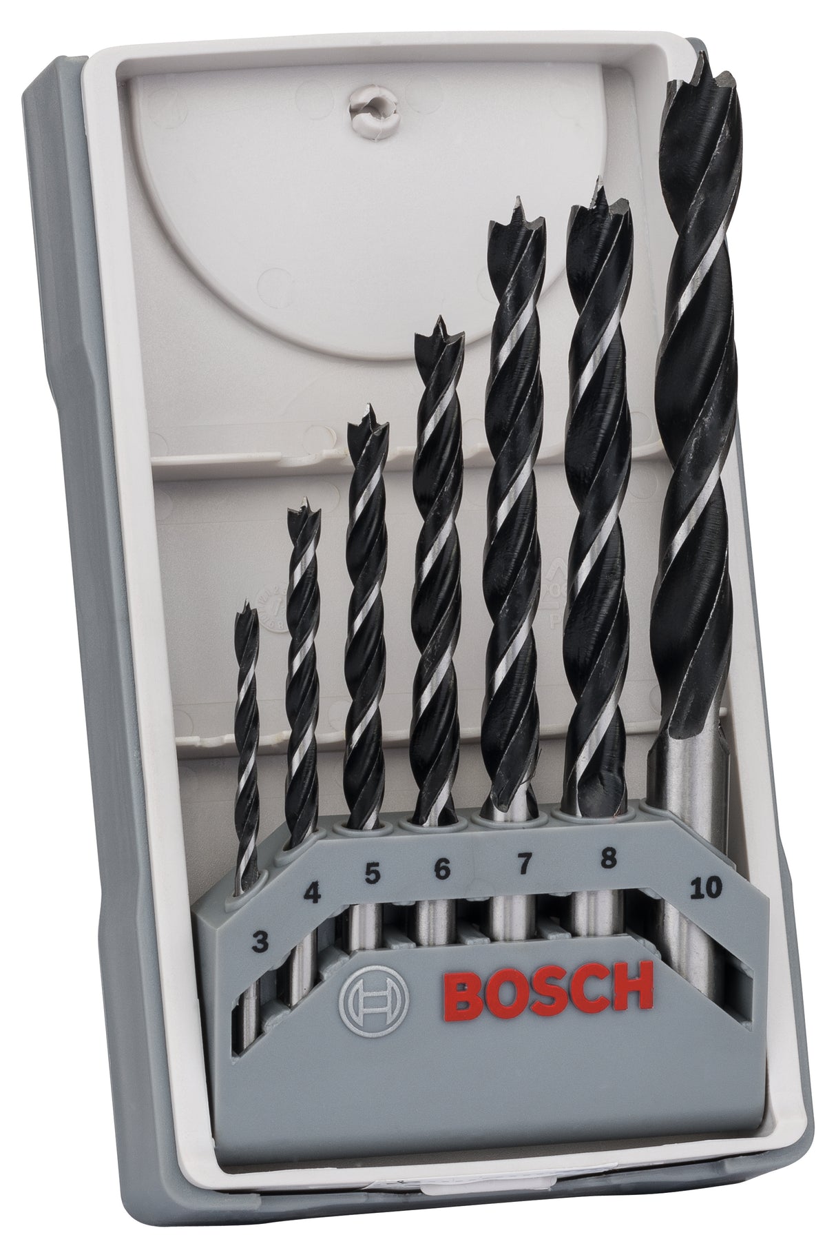 Bosch Professional 7-Piece Wood Drill Bit Set (3, 4, 5, 6, 7, 8, 10)