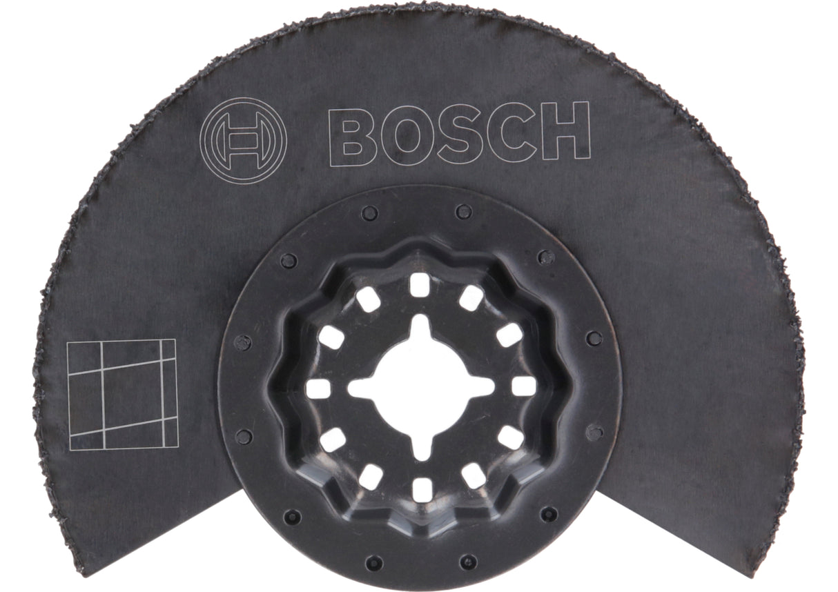 Bosch Professional Starlock Carbide LMT Segment Saw Blade for Grout and Abrasive