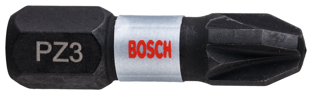 Bosch Professional Impact Screwdriver Bit - 25mm, 2xPZ3