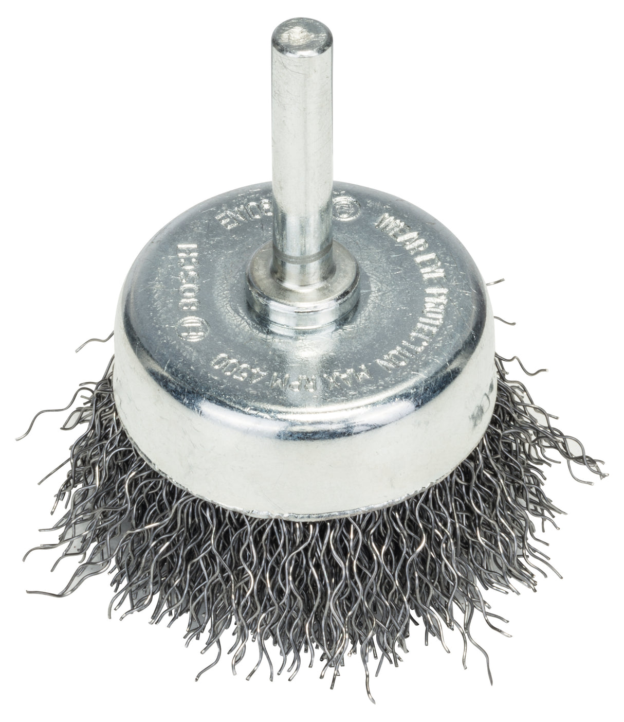 Bosch Professional Cup Brush - Crimped Steel, 50x0.3mm, 50mm