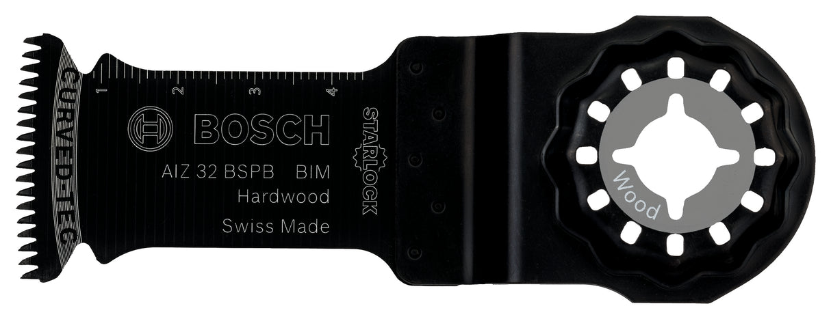 Bosch Professional Starlock AIZ 32 BSPB BIM Hardwood Curved-Tec - 10 Pack