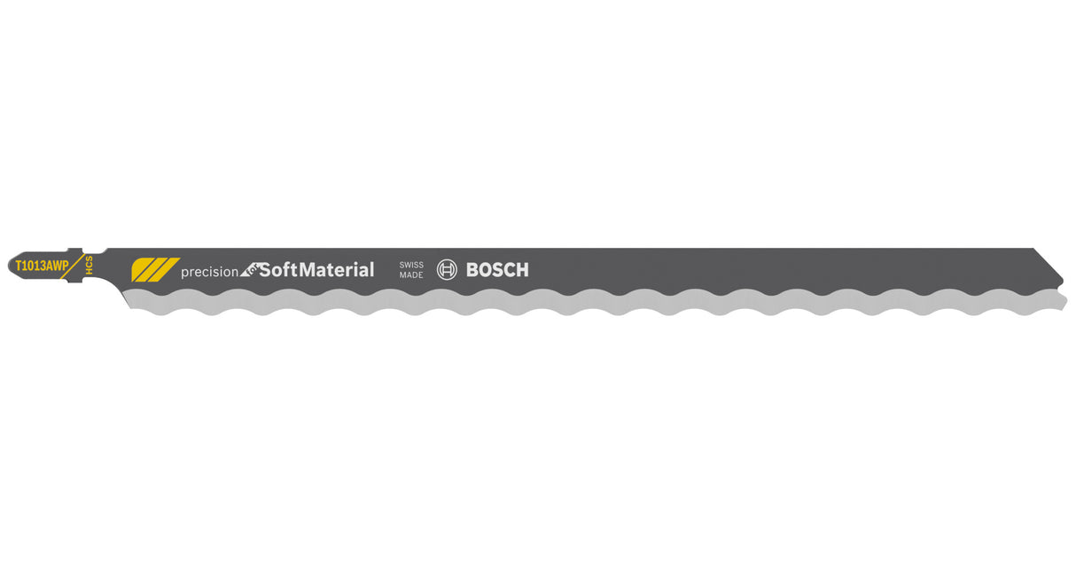 Bosch Professional Jigsaw Blade T1013AWP Precision for Soft Material