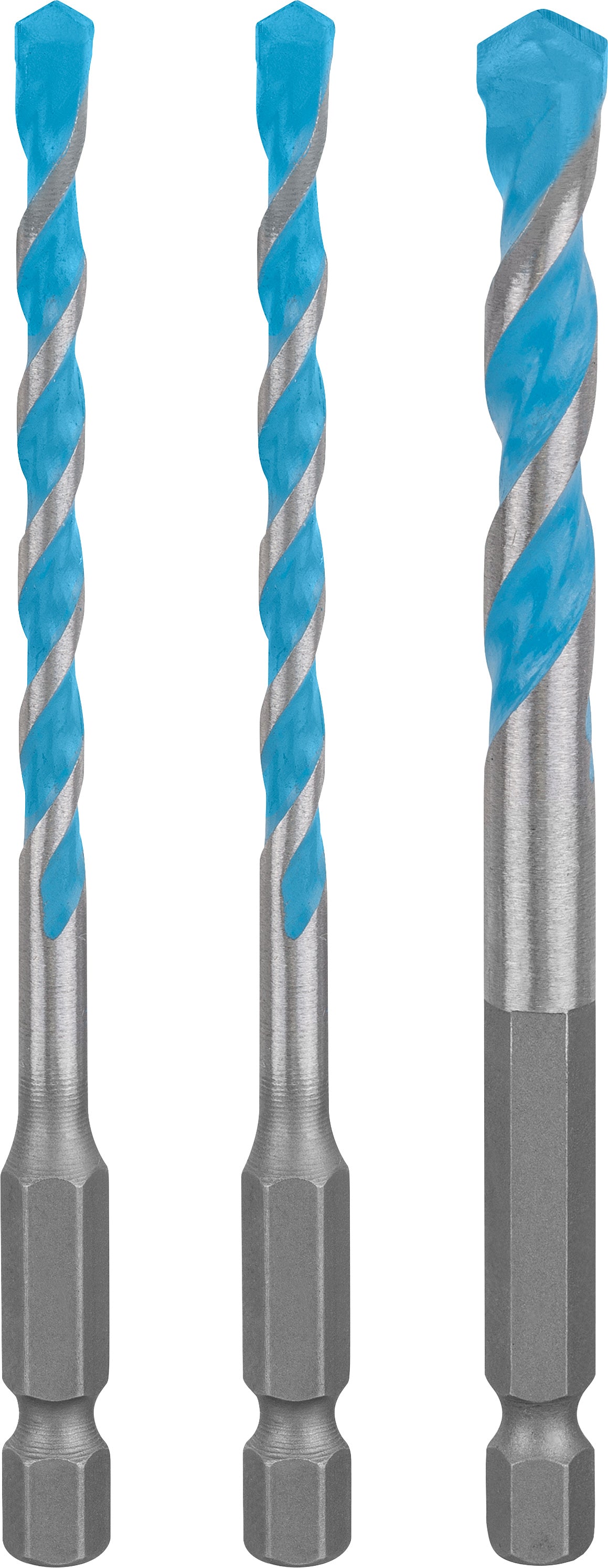 Bosch Professional HEX-9 MultiConstruction Drill Bit Set - 5/6/8 mm (3-pc)