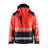 Blaklader Winter Jacket Hi-Vis 4455 #colour_red-hi-vis-black