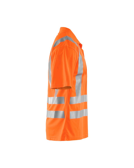 Blaklader Uv Polo Shirt Hi-Vis 3391 #colour_orange