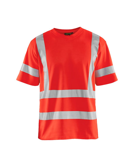 Blaklader Uv T-Shirt Hi-Vis 3380 #colour_red-hi-vis