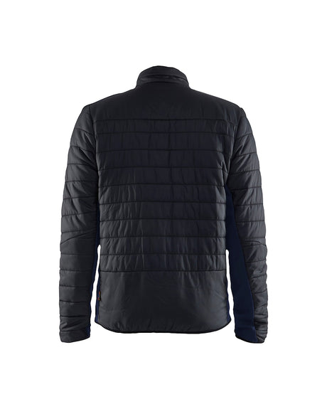 Blaklader Warm-Lined Jacket 4710 #colour_black-dark-navy-blue