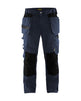 Blaklader Craftsman Trousers 1555 - Dark Navy/Black