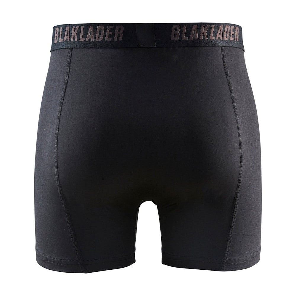 Blaklader Boxer Shorts 2-Pack Black/Grey M