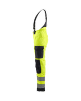 Blaklader Women's Hi-Vis Winter Trousers 7885 #colour_hi-vis-yellow-black