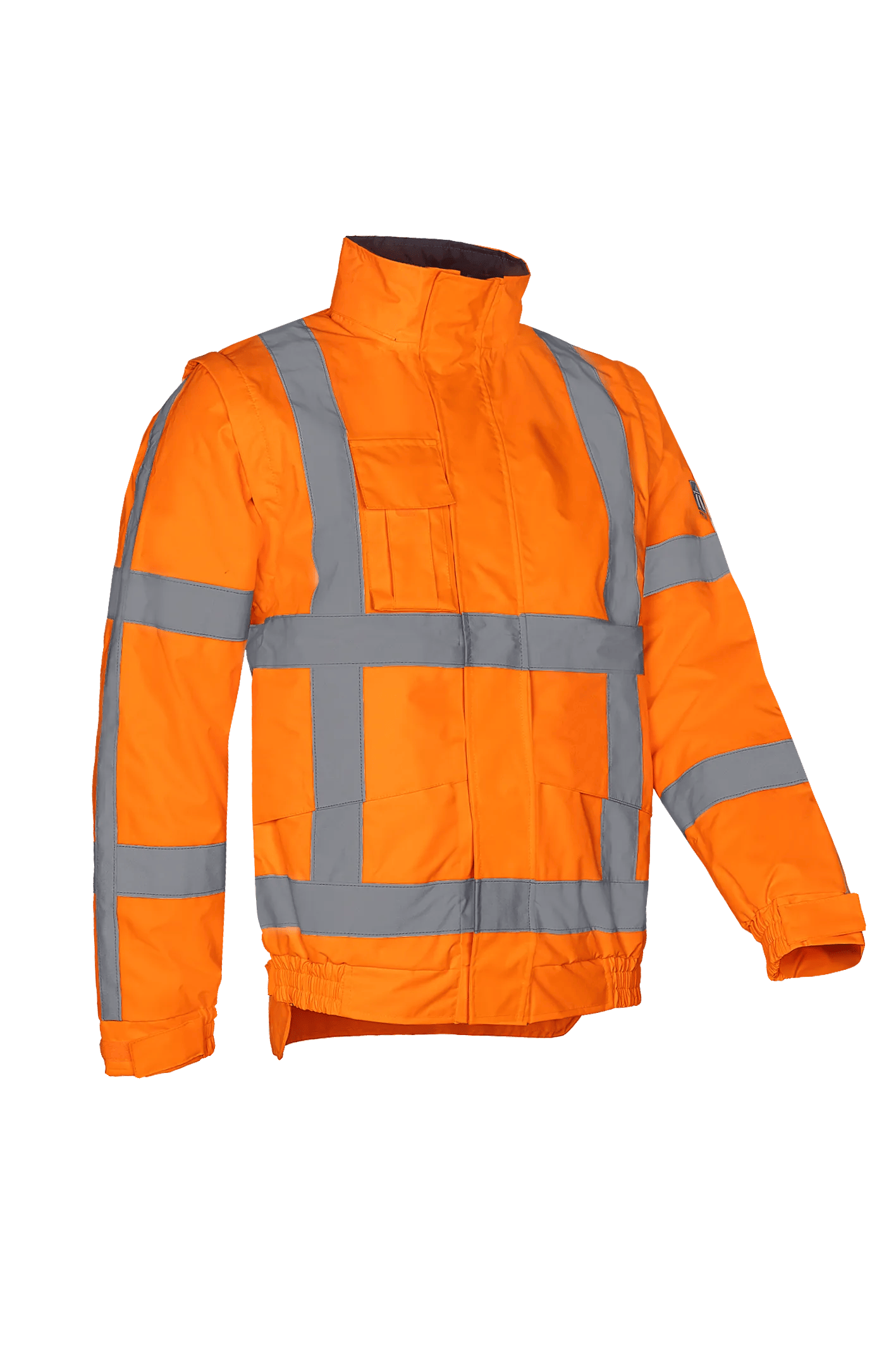 Sioen Diezel Hi-Vis Bomber Jacket With Detachable Sleeves (Rws)