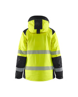 Blaklader Women's Winter Jacket Hi-Vis 4456 #colour_hi-vis-yellow-black