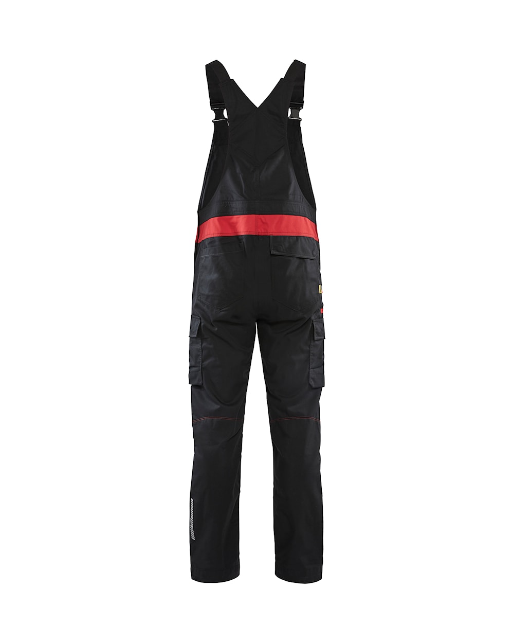 Blaklader Industry Bib Overall Stretch 2644 - Black/Red