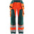 Blaklader Women's Hi-Vis Trousers 7156 #colour_orange-green