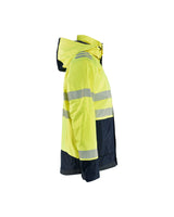 Blaklader Multinorm Shell Jacket 4088 #colour_hi-vis-yellow-navy-blue